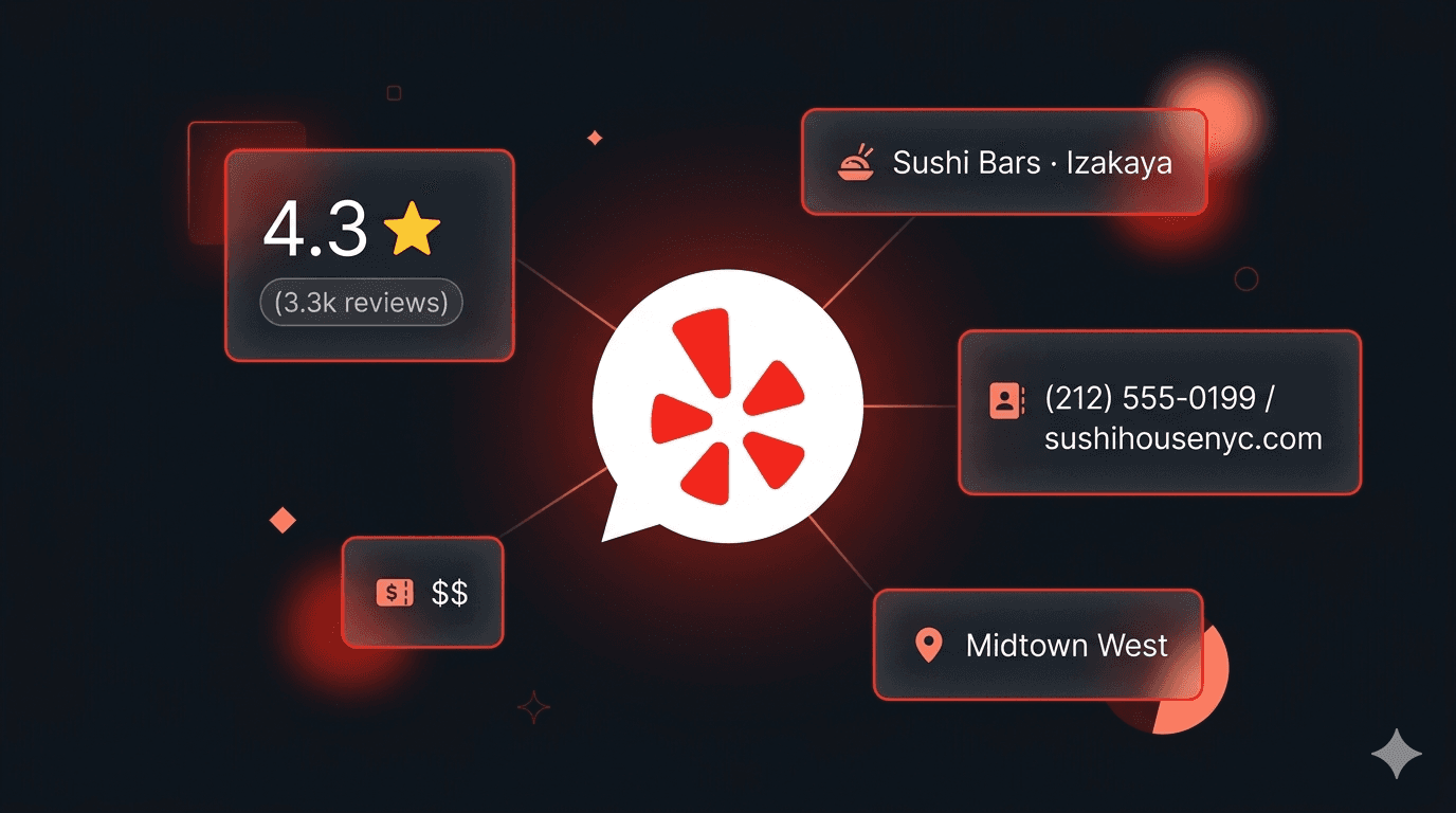 How to Scrape Yelp Business Listings (Step-by-Step Guide)