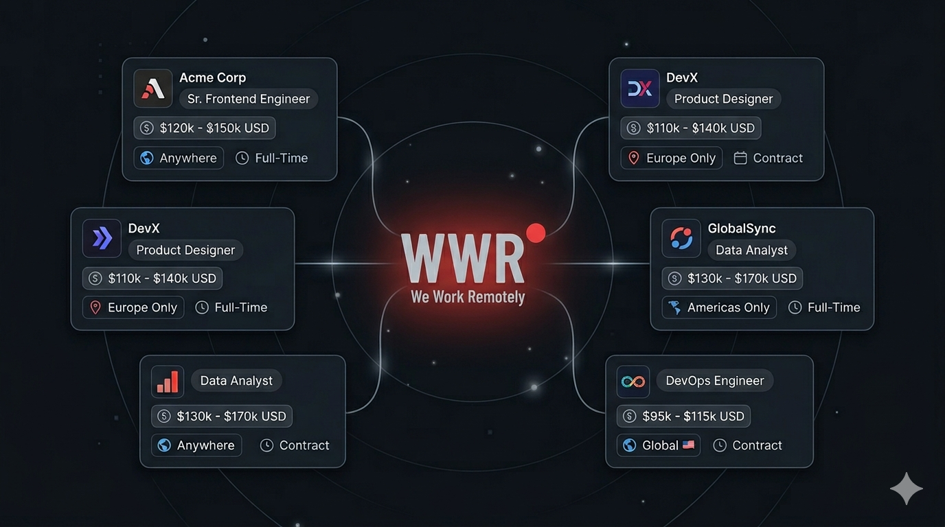 How to Scrape We Work Remotely Job Listings